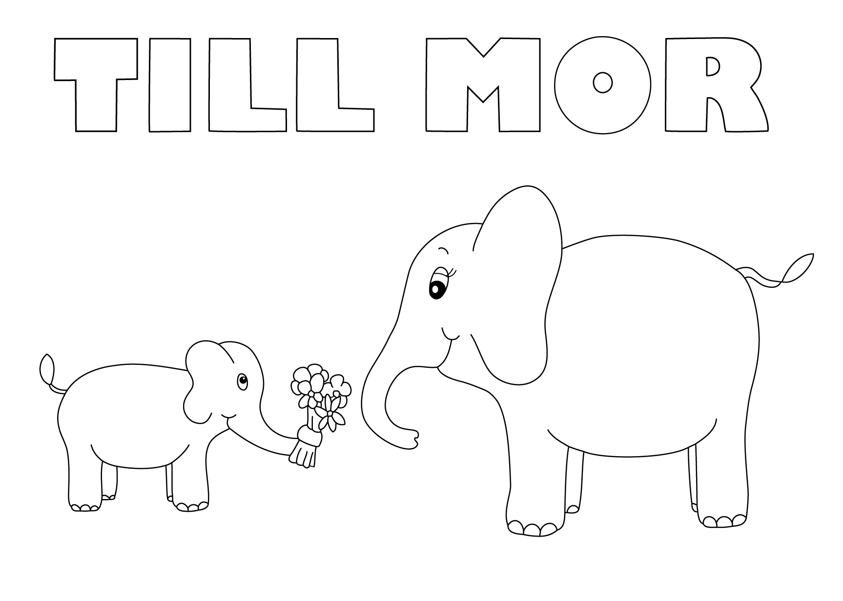 Liten elefant